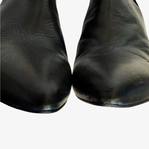 ✨ Donald J Pliner Polina Black Leather/Suede/Python Ankle Boots – Size 10 ✨ - Picture 15 of 16